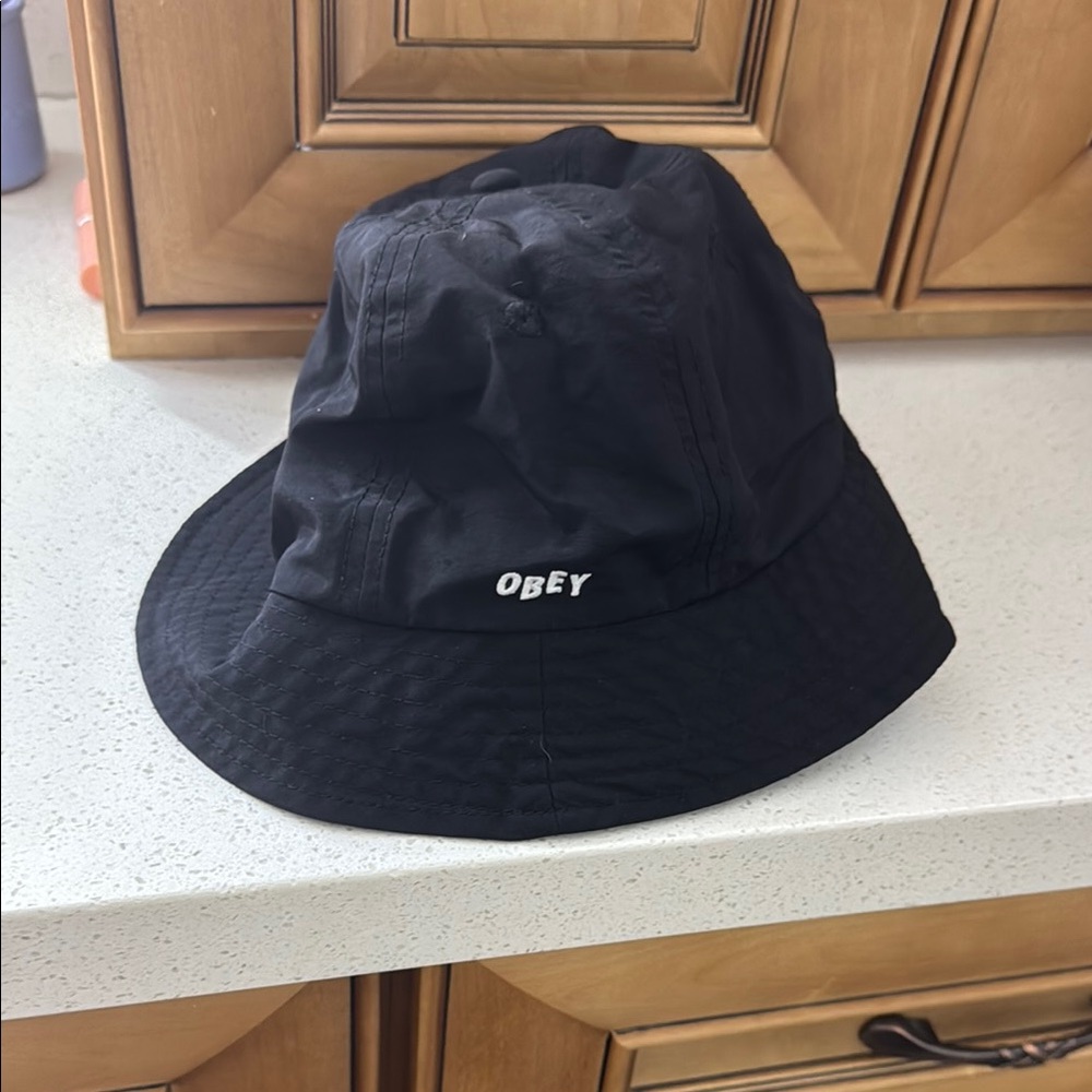 Obey Black Bucket Hat